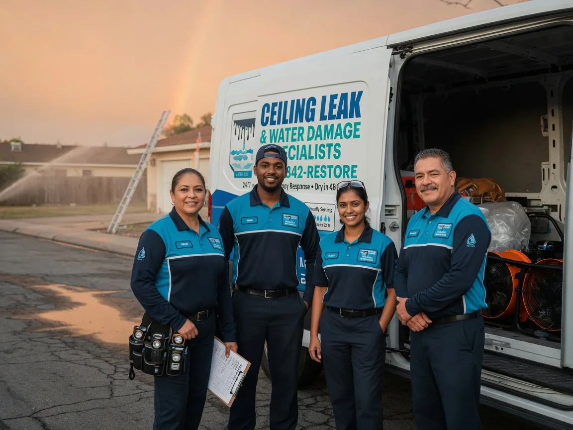 Ceiling Leak Cleanup company in Harpursville, NY